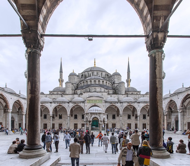 תמונה של מסגד בטורקיה 